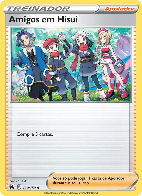 Amigos em Hisui